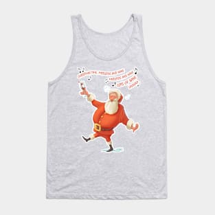 SANTA CLAUS LOVES WIN Tank Top